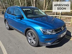 Blue Used 2019 VW Tiguan Match SUV | £14,480 (Expensive)