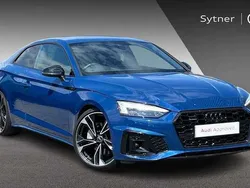 Blue Used 2023 Audi A5 Black Edition Coupe | £35,250 (Expensive)
