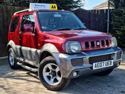 Red Used 2007 Suzuki Jimny SUV | £4,995 (A bit pricey)
