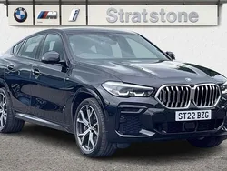 Black Used 2022 BMW X6 M Sport SUV | £44,299 (Good price)