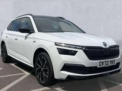 Moon white metallic Used 2022 Skoda Kamiq Monte Carlo SUV | £20,190 (A bit pricey)