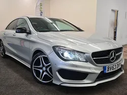 Silver Used 2013 Mercedes CLA220 AMG Sedan | £7,895 (Fair price)