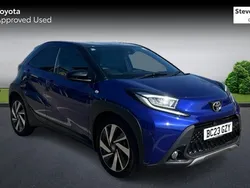 Blue Used 2023 Toyota Aygo Hatchback | £13,366 (Fair price)