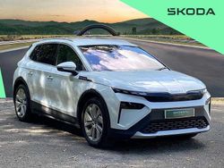 Moon white metallic New 2025 Skoda Elroq SUV | £33,335 (Good price)