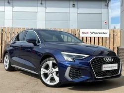 Blue Used 2022 Audi A3 S-Line Sedan | £20,950 (Fair price)