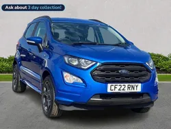 Blue Used 2022 Ford Ecosport ST-Line SUV | £14,395 (Fair price)