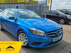 Blue Used 2015 Mercedes A180 SE Hatchback | £7,845 (Fair price)
