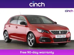 Red Used 2018 Peugeot 308 GT-line Hatchback | £9,899 (A bit pricey)
