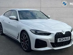 Mineral white metallic Used 2024 BMW 420 M Sport Hatchback | £36,468 (Good price)