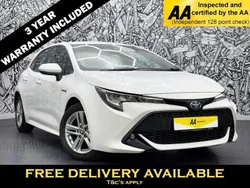 White Used 2021 Toyota Corolla Hatchback | £14,495 (Good price)