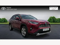 Red Used 2020 Toyota RAV4 Hybrid SUV | £27,499 (Expensive)