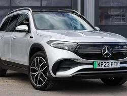 Silver Used 2023 Mercedes EQB350 AMG Line Premium SUV | £26,990 (Fair price)