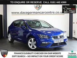 Blue Used 2018 Seat Leon FR Hatchback | £10,389 (Fair price)