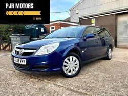 Blue Used 2008 Vauxhall Vectra Estate | £1,595 (Fair price)