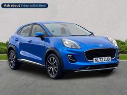 Blue Used 2022 Ford Puma Gen-E Titanium Hatchback | £13,980 (Good price)