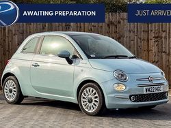 Green Used 2022 Fiat 500 Dolcevita Hatchback | £9,996 (Fair price)