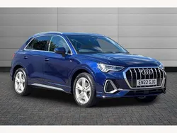 Navarra blue Used 2022 Audi Q3 S-Line SUV | £26,650 (Fair price)