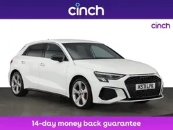 White Used 2022 Audi A3 S-Line Hatchback | £18,989 (Good price)