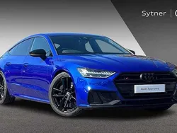 Blue Used 2022 Audi S7 Black Edition Hatchback | £38,250