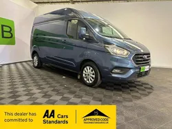 Blue Used 2023 Ford Transit Custom Limited | £22,495 (A bit pricey)