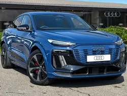 Blue New 2025 Audi SQ6 Sportback e-tron Advanced SUV | £86,891