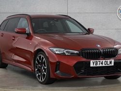 Red Used 2024 BMW 330e M Sport Estate | £43,000 (Expensive)