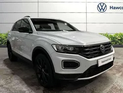 Silver Used 2021 VW T-Roc Black Edition SUV | £18,995 (Fair price)