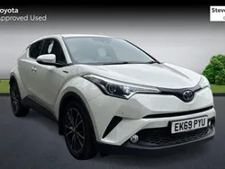 White Used 2019 Toyota C-HR SUV | £19,692 (Fair price)