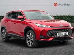 Metallic farringdon red Used 2024 MG HS Trophy SUV | £23,995