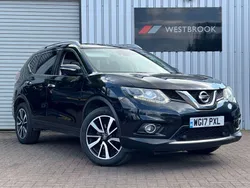 Black Used 2017 Nissan X-Trail S SUV | £8,990 (Fair price)