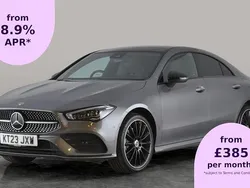 Grey Used 2023 Mercedes CLA250e AMG Line Premium Plus Sedan | £26,521 (Fair price)