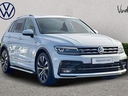 Pure white Used 2020 VW Tiguan R-line SUV | £22,800 (Super price)