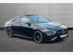 Black Used 2024 Mercedes CLA200 AMG Line Premium Plus Coupe | £33,550 (A bit pricey)