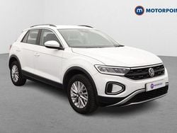 White Used 2022 VW T-Roc Life SUV | £18,199 (Fair price)