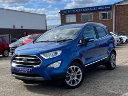 Blue Used 2019 Ford Ecosport Titanium SUV | £12,695 (Fair price)