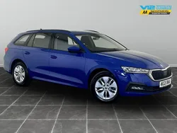 Blue Used 2021 Skoda Octavia SE Technology Estate | £12,195 (Super price)