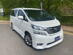 Pearl white Used 2011 Toyota Alphard Platinum MPV | £16,999 (Expensive)