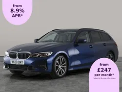 Blue Used 2020 BMW 320 Sport Line Estate | £16,880 (Fair price)