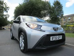 Silver Used 2022 Toyota Aygo PURE Hatchback | £10,995 (Fair price)