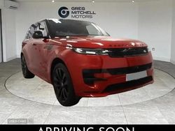 Red Used 2023 Land Rover Range Rover Sport SE Dynamic SUV | £67,490 (Fair price)