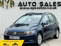 Blue Used 2014 VW Golf Sportsvan SE MPV | £7,699 (Fair price)