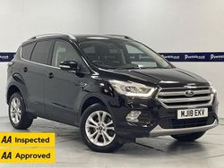 Black Used 2018 Ford Kuga Titanium SUV | £7,970 (Good price)