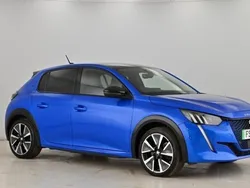 Blue Used 2022 Peugeot e-208 GTi Hatchback | £13,995 (Fair price)