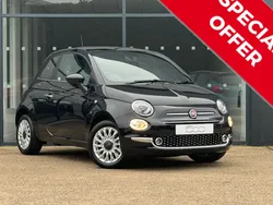 Black New 2024 Fiat 500 Hatchback | £14,998 (Expensive)