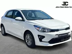 White Used 2023 Kia Rio 2 Hatchback | £13,750 (Fair price)