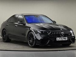 Obsidian black metallic finish Used 2024 Mercedes C63 AMG Premium Plus Sedan | £67,500