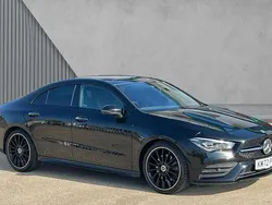 Cosmos black metallic Used 2022 Mercedes CLA220 AMG Line Premium Plus Sedan | £28,538 (Fair price)
