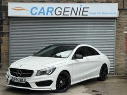 White Used 2016 Mercedes CLA220 AMG Sedan | £7,995 (Fair price)