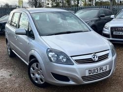 Silver Used 2013 Vauxhall Zafira MPV | £3,490 (Good price)