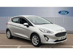 Silver Used 2018 Ford Fiesta Zetec Hatchback | £7,746 (Fair price)